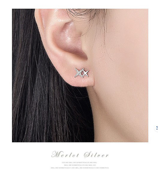 【国内即発】≪chibi jewels≫星モチーフ スタッズピアス 国内即発】≪chibi jewels≫星スター＆月ムーンモチーフピアス