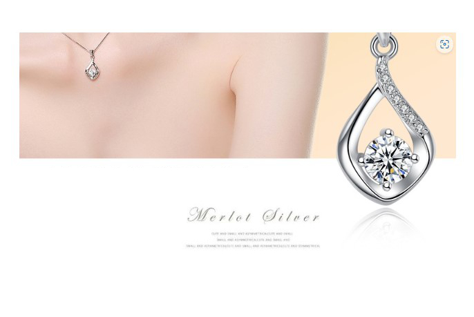 高級感あふれる シルバー チェーンネックレス CZダイヤ装飾　石あり 高級感あふれる シルバー チェーンネックレス CZダイヤ装飾 CZダイヤ