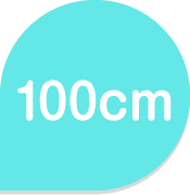 100cm