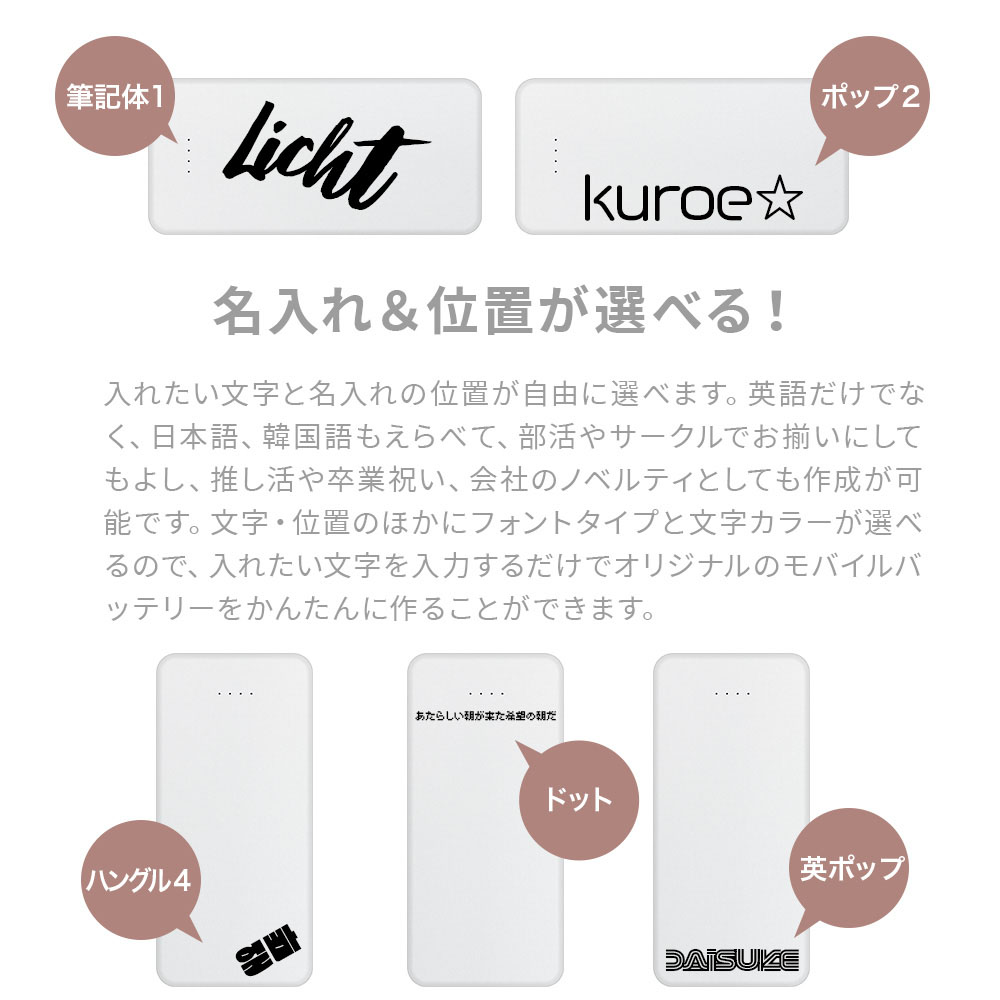 モバイルバッテリー iphone 10000m...の詳細画像3