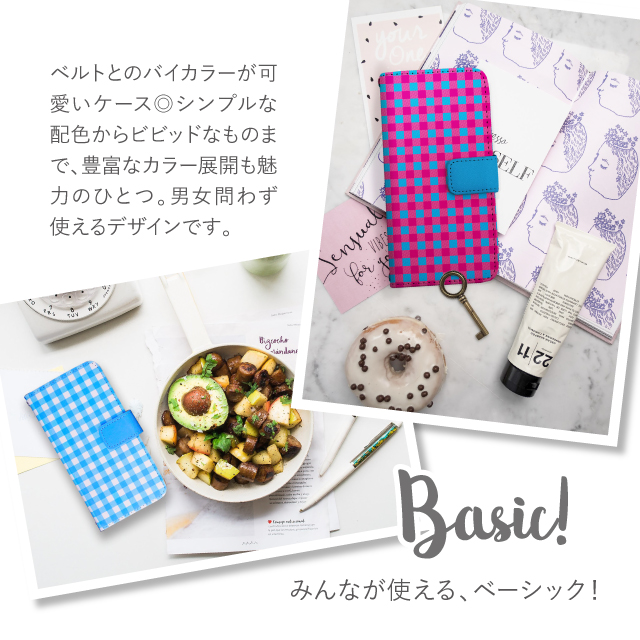 シンプルスマホ7 シンプルスマホ6 ケース A...の詳細画像3