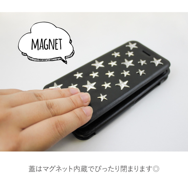 Iphone8 ケース メンズ Star Stud Diary スター スタッズ 手帳型 ケース カバー Iphone7ケース 手帳 財布 おしゃれ メンズ 星 カード Scnb Ip Star1 Iphone スマホケースのangelique 通販 Yahoo ショッピング