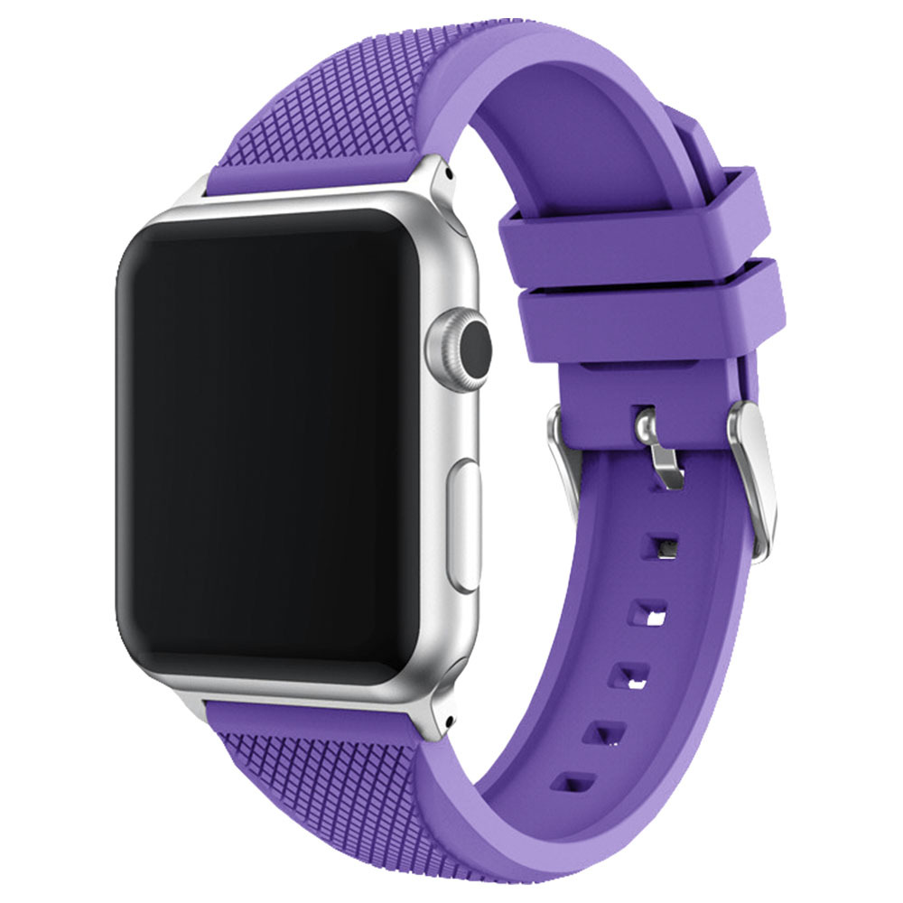 Apple Watch_カジュアルバンド_パープル紫 41mm対応