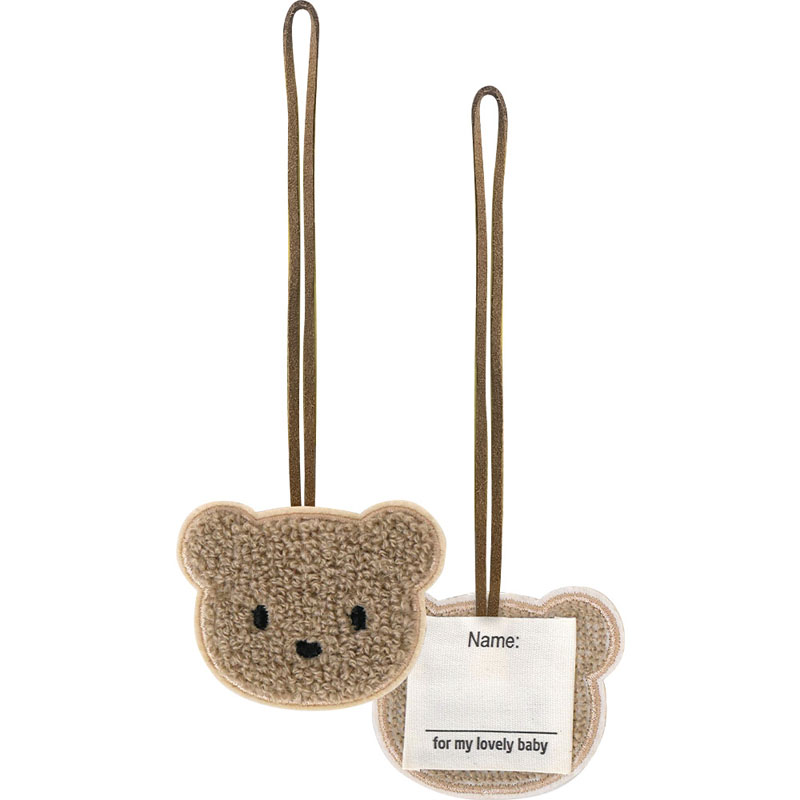 ネームタグ 子供 名札 アニマル バッグチャーム ストラップ 名前
