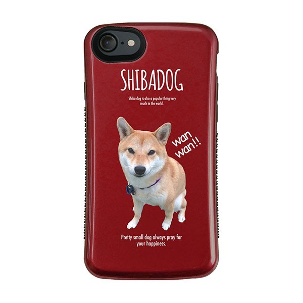 Iphone ケース 耐衝撃 カード収納 ハードケース 柴犬 アニマル 動物 オシャレ Iphone8 Iphone7 Iphone6s Iphone6 スマホケース Ptpu All Tan138 Angelique ヤフーショッピング店 通販 Yahoo ショッピング