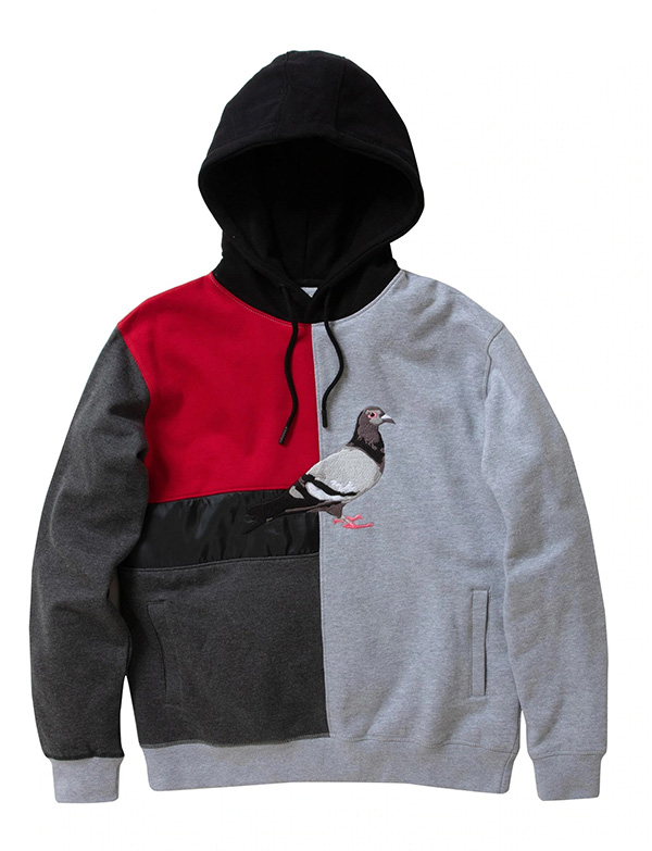 セール / STAPLE パーカー ストリート ステイプル プルオーバー LAFAYETTE PANEL PIGEON HOODIE/