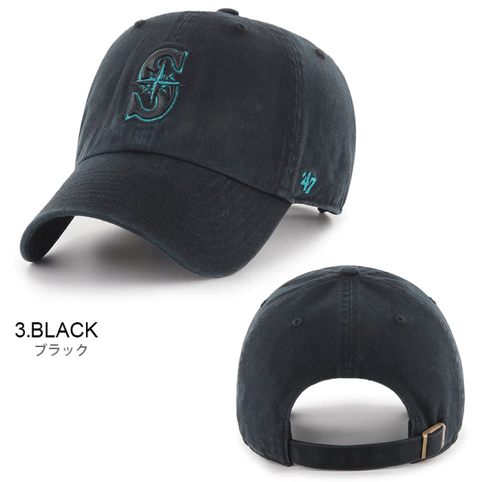 クーポン配布/ 47 キャップ マリナーズ Mariners フォーティーセブン ストラップバック MARINERS HOME '47 CLEAN UP｜angelitta｜04