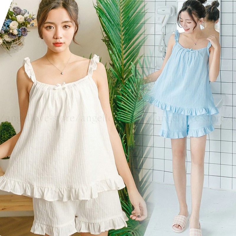 パジャマ 夏 レディース パジャマ ワンピース セットアップ 吊り パジャマ ノースリーブ 寝衣 肩出し 部屋着 セクシー ナイトウェア ランジェリー ルームウェア 1805adms152 富士研磨 通販 Yahoo ショッピング