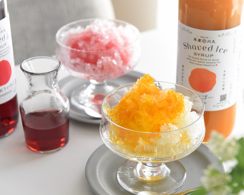 Shaved Ice Syrup かき氷シロップ 氷屋 川久 アンジェ 通販 Paypayモール