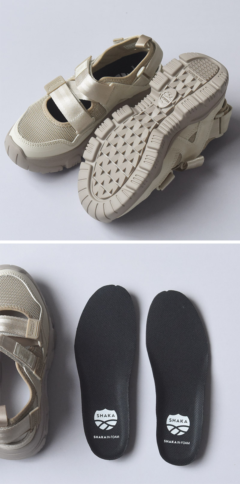 SHAKA スニーカー サンダル OTTER TRAIL AT SK-217 2024SS 厚底