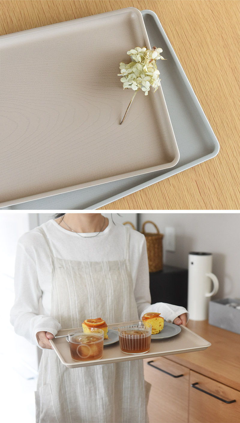 bon moment 滑らないトレー トレーお盆 おしゃれ カフェトレー