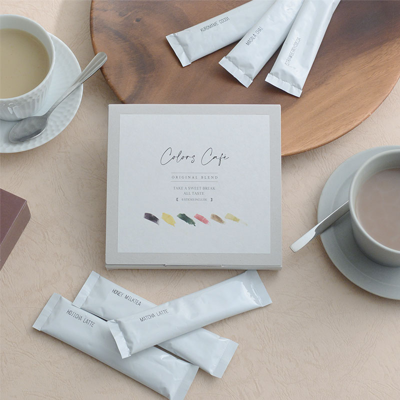 カフェドリンクを楽しめる 飲み比べ6種セット／Colors Caf? カラーズ