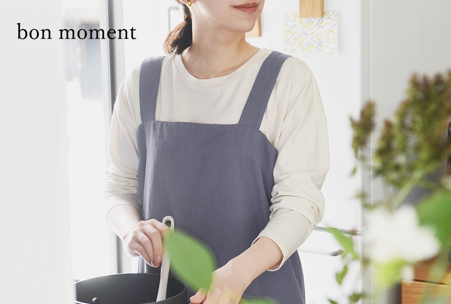 エプロンのプレゼントをお考えならbon moment ｜雑貨の通販「アンジェ