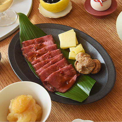 bon moment 料理が引き立つ 毎日のうつわ オーバルプレートL 美濃焼 日本製／ボンモマン