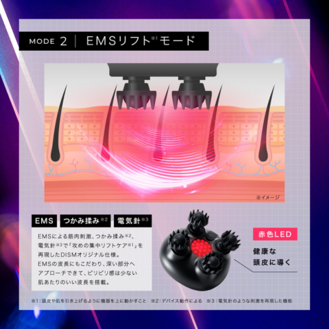 DISM ディズム スキンケア＆リフト プロヘッドデバイス ヘッドマッサージ 美顔器 | DISM | 05