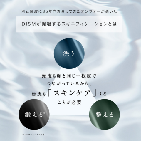 DISM ディズム スキンケアアンドリフトシャンプー トリートメントパック モイストアンドスムース  ブラック リフレッシュアンドエアリー アンファー メンズ | DISM | 05