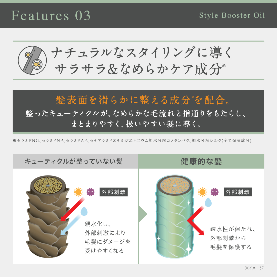 SCALPD スカルプD NEXT＋　スタイルブースターオイル ネクスト スタリング剤 メンズ スカルプ スタイリング 20代 抜け感 立体感 ふんわり ヘアセット 毛流れ | スカルプD ネクスト | 06
