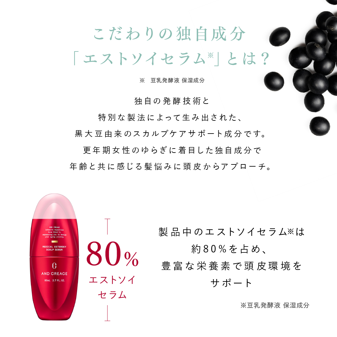 育毛剤 女性 育毛 発毛 薄毛 スカルプＤボーテ アンド クレアージュ メディカルエストロジー スカルプセラム つめかえ用 アンファー 女性用 レディース | スカルプD ボーテ | 08