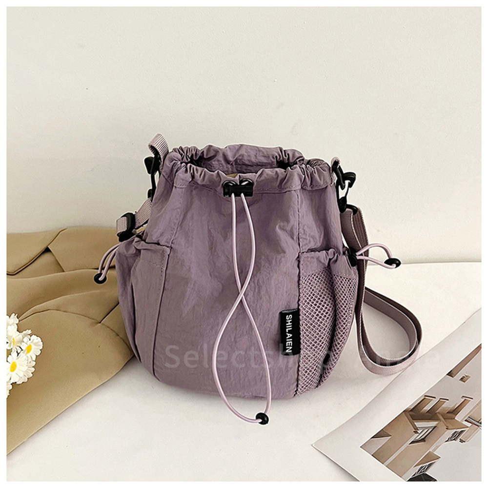 巾着バッグ ショルダーバッグ レディース 小さめ 巾着 2way ミニショルダーバッグ おしゃれ |  | 03