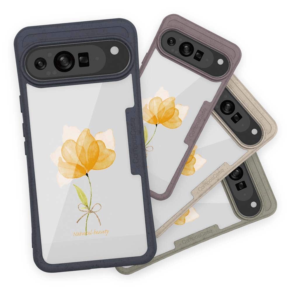 コンポスケース 花柄 スマホケース Google Pixel9a Pro XL Pixel8a