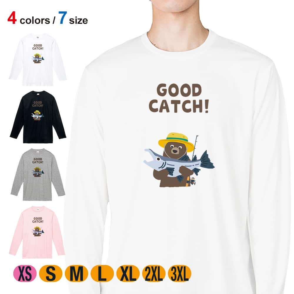 ターゲットフィッシュ 長袖 Tシャツ ヒラマサ＆シイラ XLサイズ G795 nag2025062701_rw0.jpg