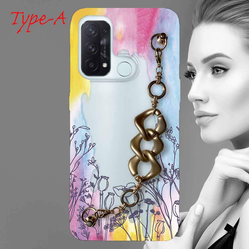 OPPO Reno5 A スマホケース 5種の キーリングハンガー付き TPU