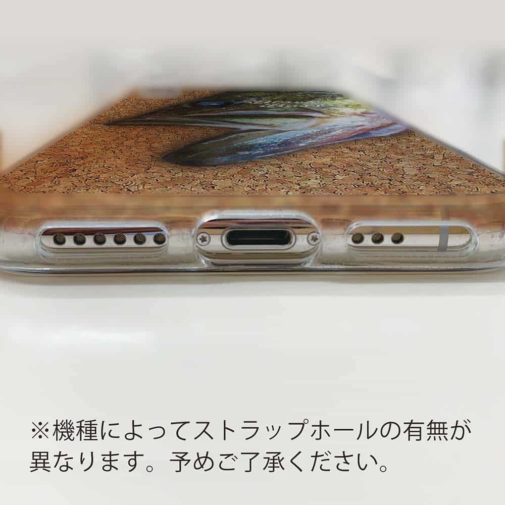 スマホケース ソフトケース TPU ブラックバス(ラージマウスバス) 魚