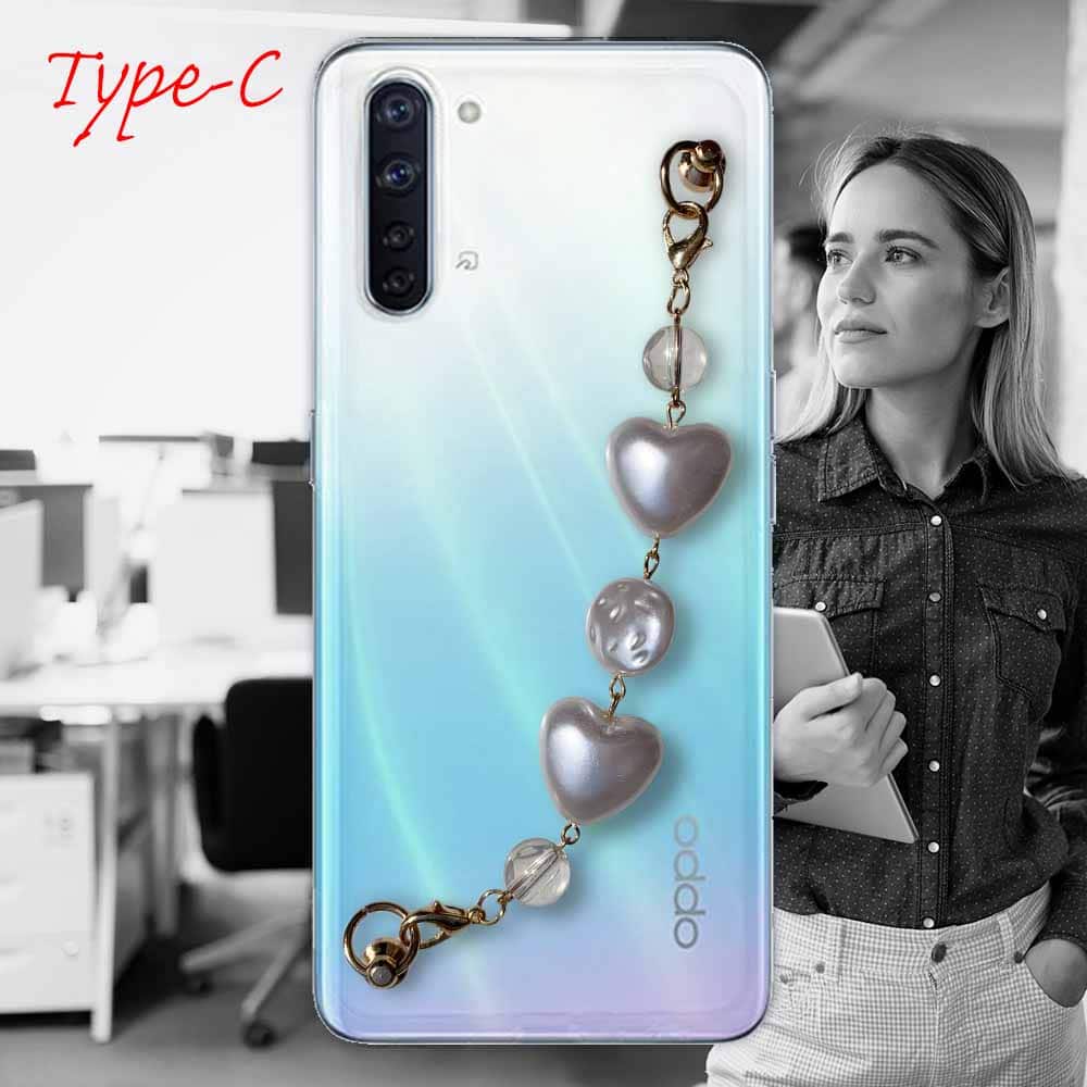 OPPO Reno3 A ソフトケース キーリングハンガー付き TPU スマホケース