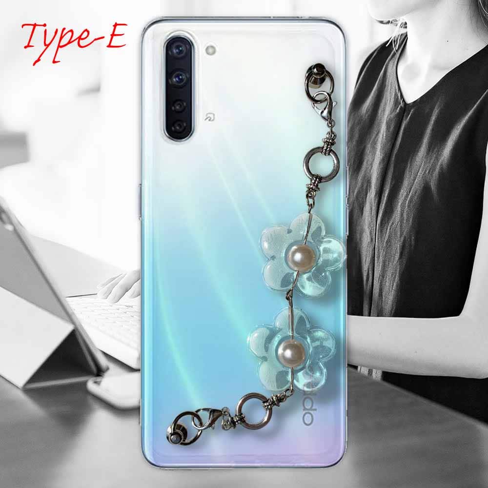 OPPO Reno3 A ソフトケース キーリングハンガー付き TPU スマホケース