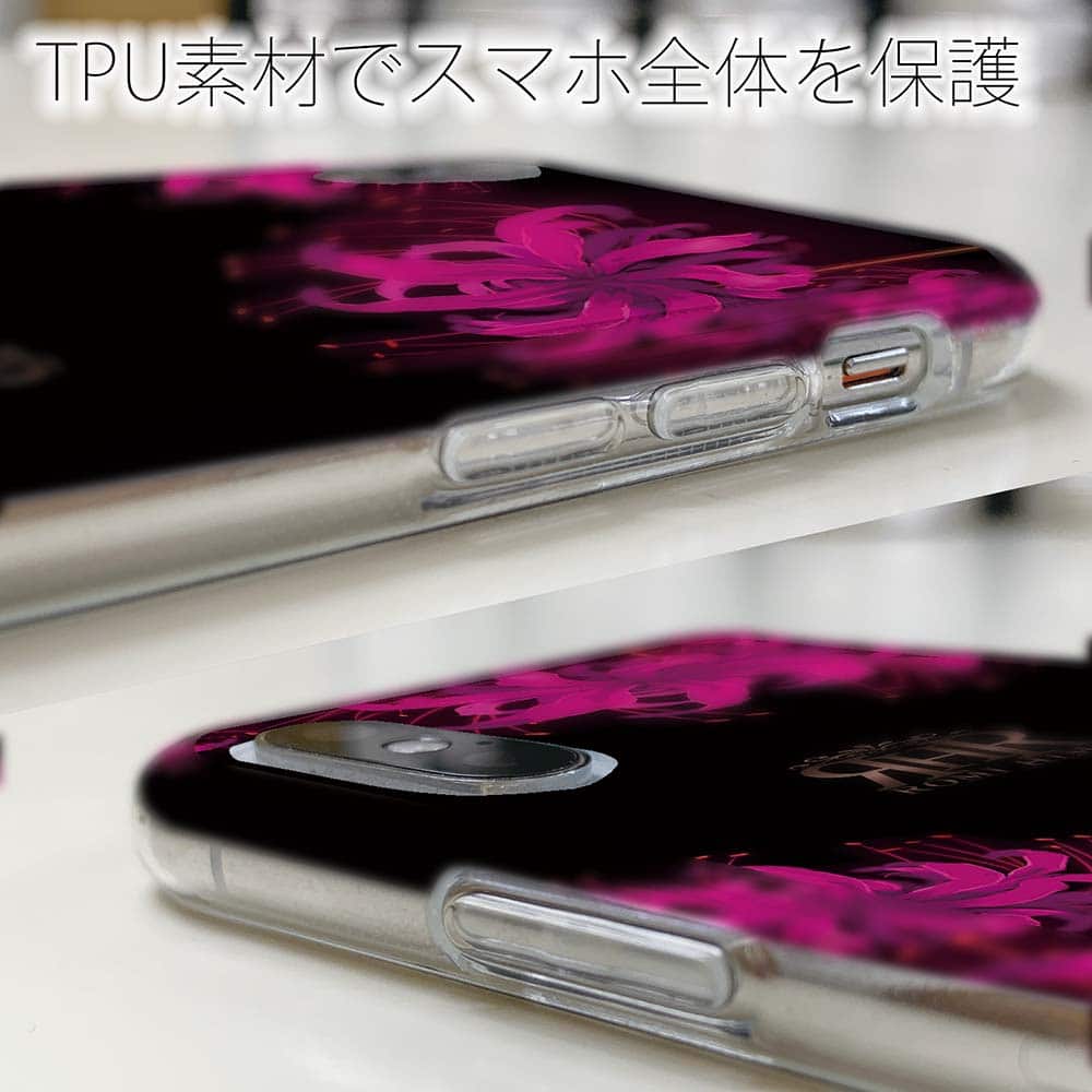 スマホケース ソフトケース ROMI HIME 彼岸花 ピンク iPhone17 Pro Max
