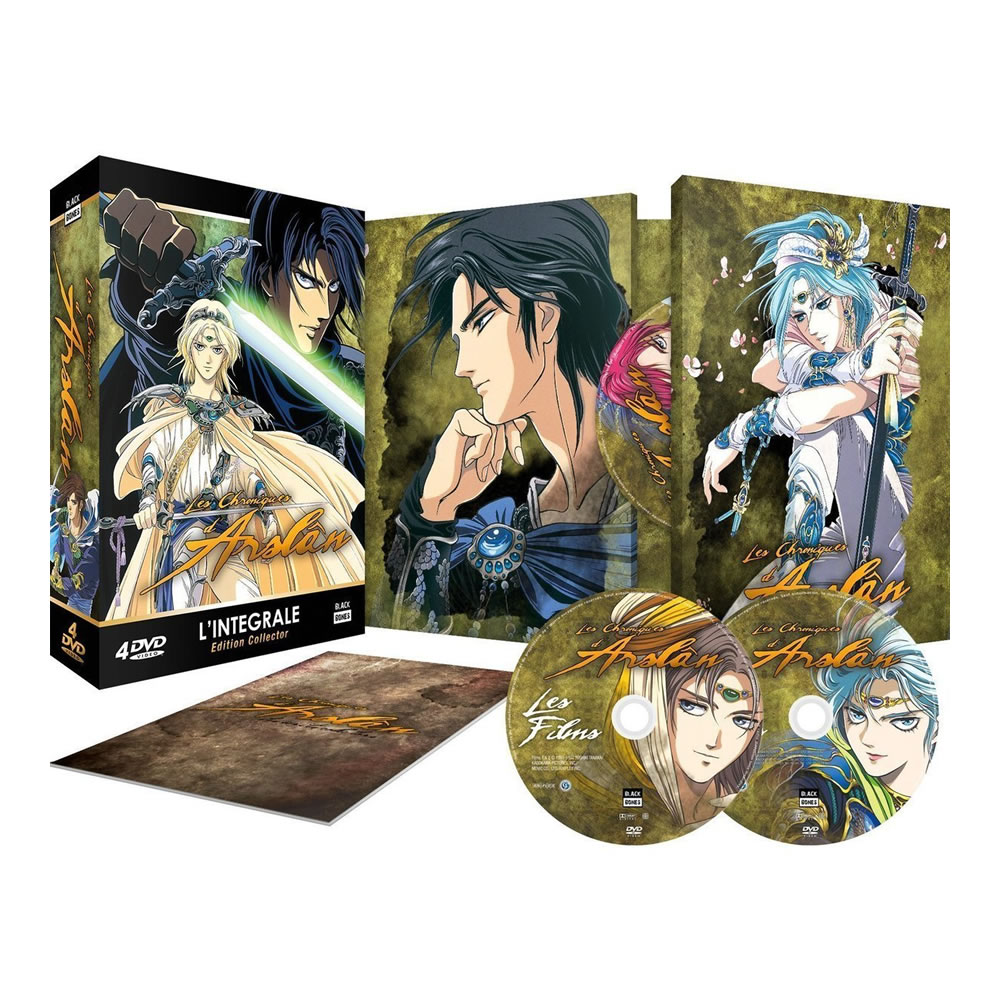 アルスラーン戦記 DVD 全巻セット 劇場アニメ+OVA 全6作品 300分収録