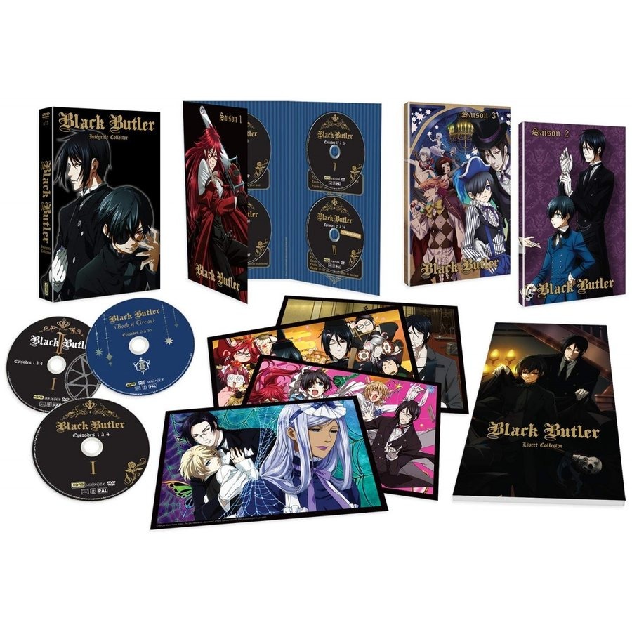 【送料無料】黒執事 TVシリーズ OVA&劇場版 DVD 全26巻セット 送料無料】黒執事 TVシリーズ OVA&劇場版 DVD 全26巻セット