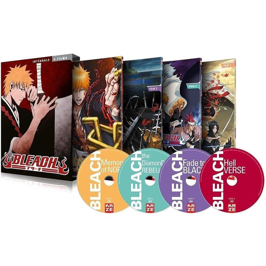 BLEACH ブリーチ DVD 全巻セット 劇場アニメ 全4作品 374分収録