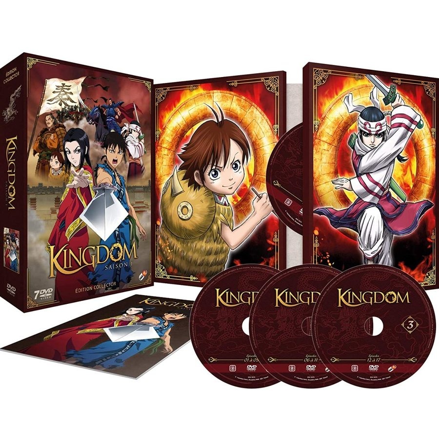 キングダム 第1シリーズ DVD 全巻セット テレビアニメ 全38話 990 