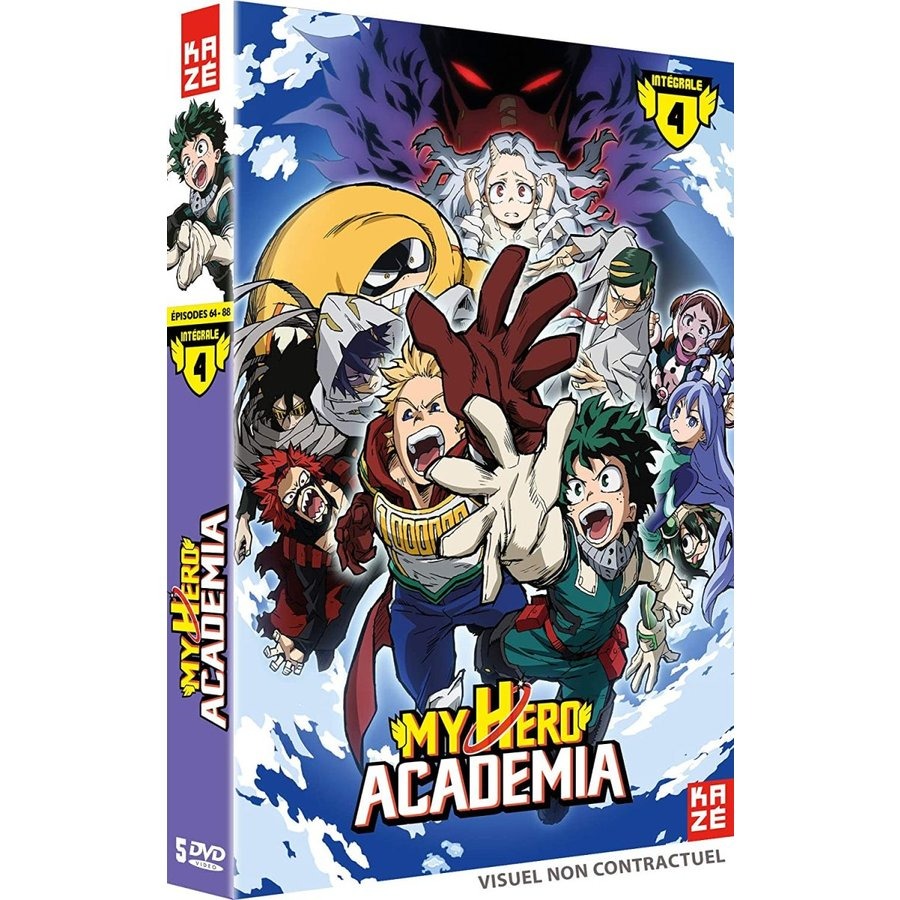 僕のヒーローアカデミア 第4期 DVD 全巻セット テレビアニメ 全25話 595分収録