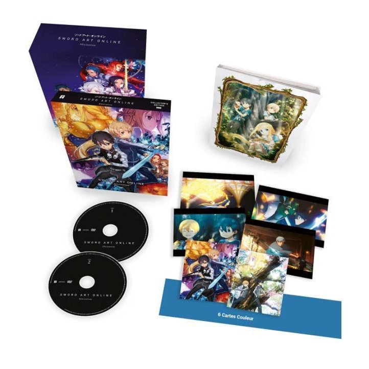 ソードアートオンライン 第3期 アリシゼーション 1/2 DVD 全巻 