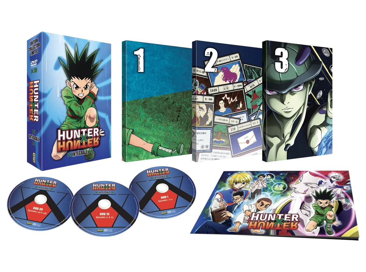 HUNTER×HUNTER ハンターハンター 2011年 TV版 コンプリート DVD-BOX 限定コレクターズエディション アニメ 全巻セット  大容量 送料無料 NEW : d8177 : アニメDVD専門店 アニメストア - 通販 - Yahoo!ショッピング