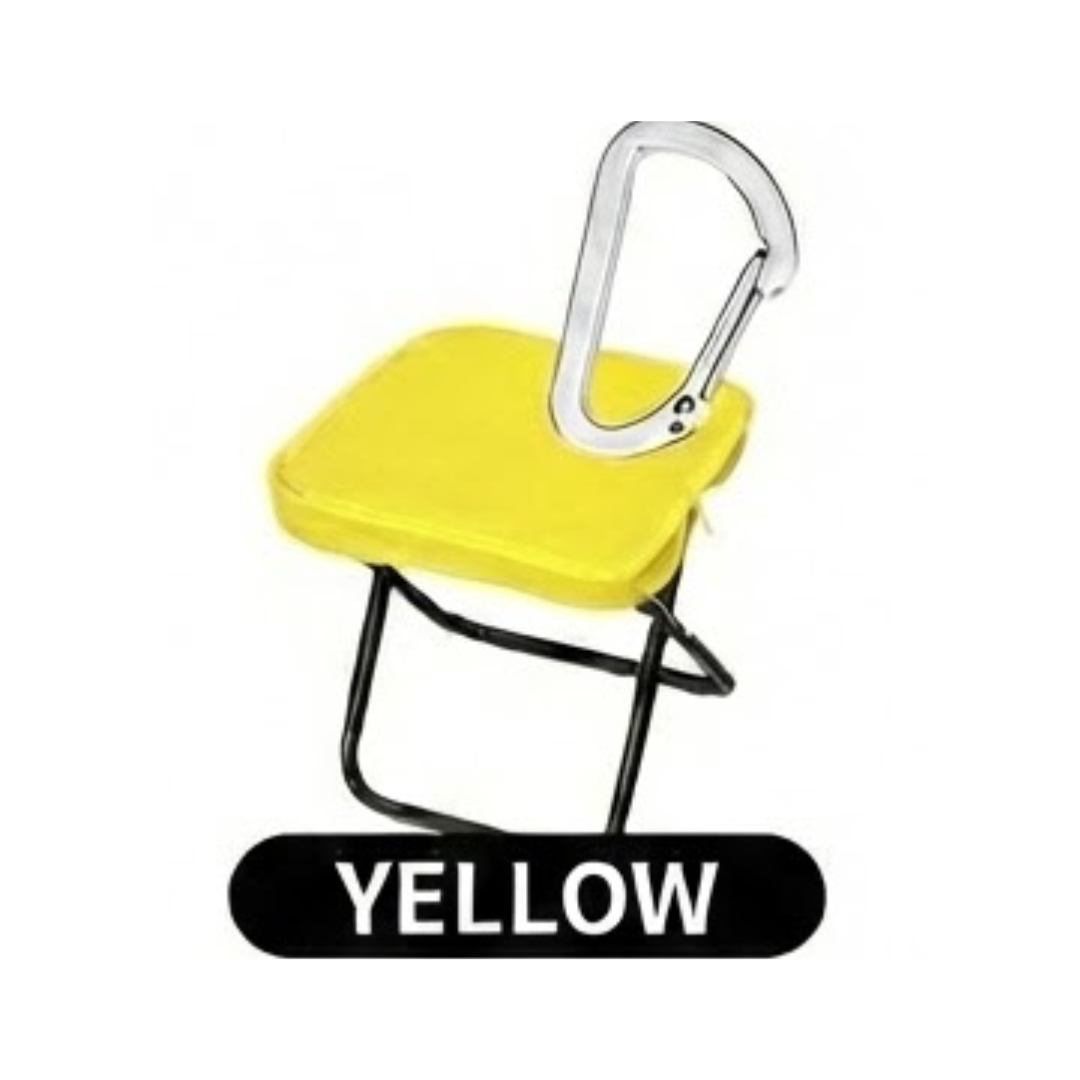 【クッションプレゼント！】 折りたたみ椅子 軽量 アウトドア チェア コンパクト カラビナ付 携帯椅子 持ち運び椅子 キャンプ 簡易 背もたれ 座椅子 |  | 03