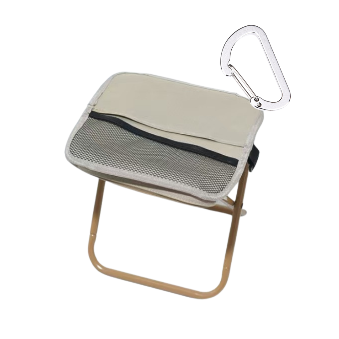 【クッションプレゼント！】 折りたたみ椅子 軽量 アウトドア チェア コンパクト カラビナ付 携帯椅子 持ち運び椅子 キャンプ 簡易 背もたれ 座椅子 |  | 09