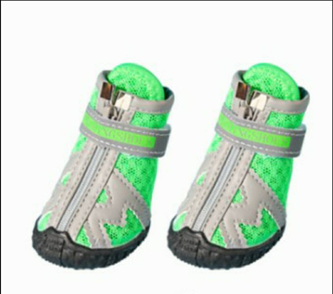 犬 靴 ドッグシューズ 靴下 犬の靴 散歩用 滑り止め 脱げない くつ ドッグブーツ ゴム底 ペット靴 肉球保護 小型犬 大型犬 |  | 02