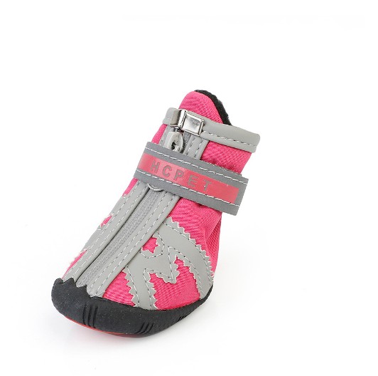 犬 靴 ドッグシューズ 靴下 犬の靴 散歩用 滑り止め 脱げない くつ ドッグブーツ ゴム底 ペット靴 肉球保護 小型犬 大型犬 |  | 06