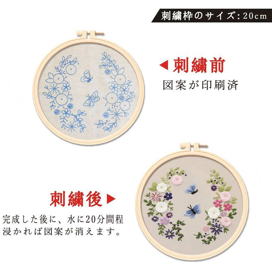 クロスステッチ 刺繍キット Welcome 玄関飾り 図案印刷 手芸 初心者 簡単 糸 やり方 日本語 壁アート プレゼント 刺繍 指ぬき 糸通し付き 送料無料 Rjtaruqqnq 刺繍道具 材料 Valleymill Com