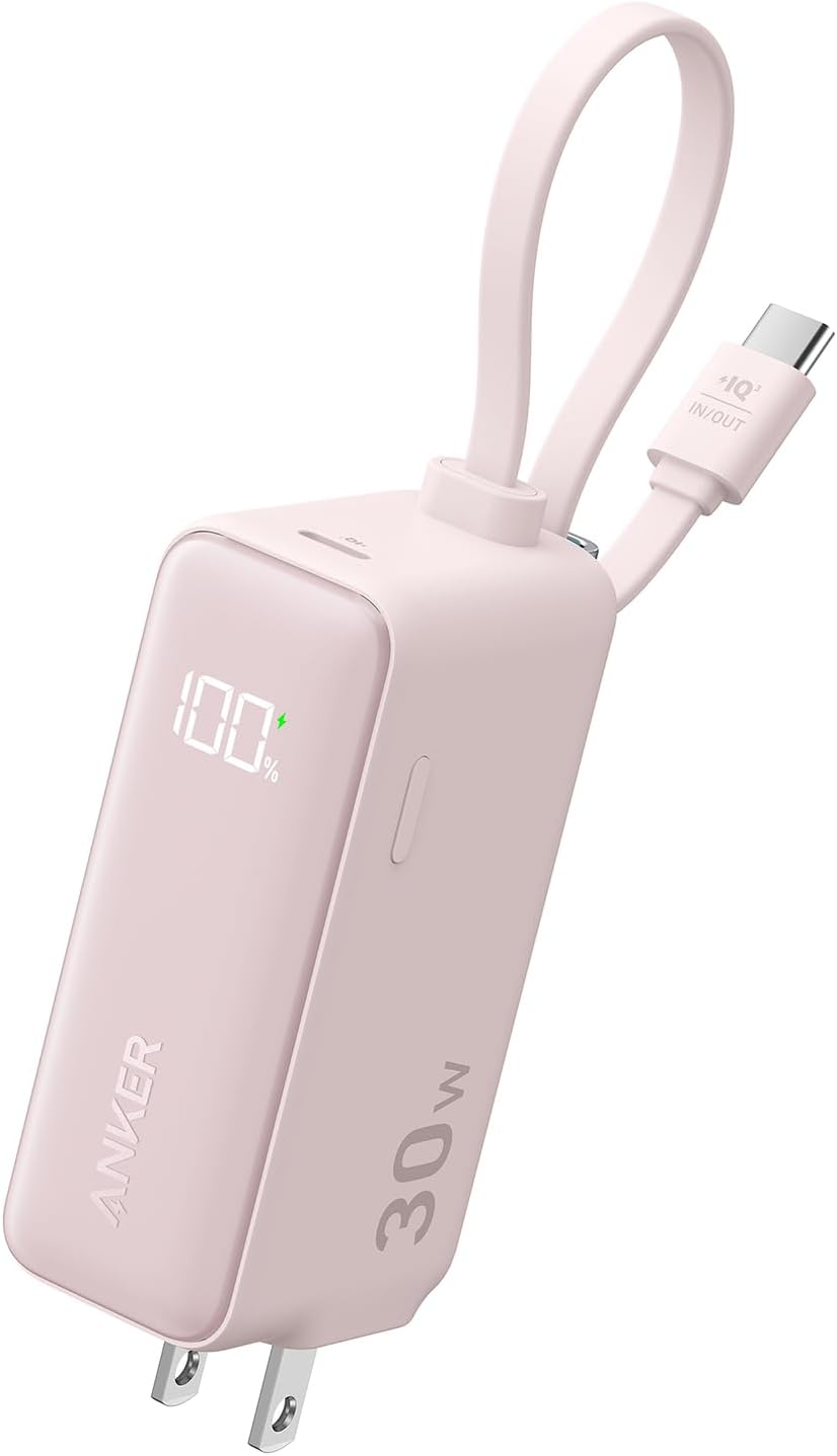 Anker Power Bank (30W, Fusion, Built-In USB-C ケーブル) (5000mAh 22.5W出力モバイルバッテリー搭載 30W出力USB充電器)｜ankerdirect｜05