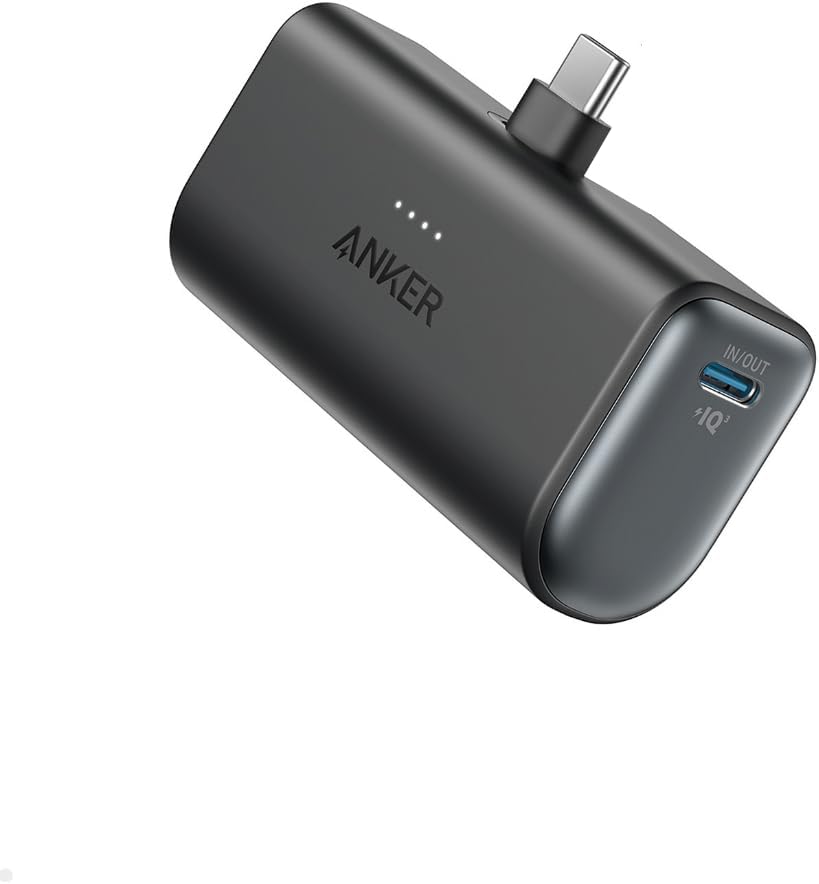 Anker 621 Power Bank (Built-In USB-C Connector, 22.5W) (モバイルバッテリー 5000mAh 小型コンパクト)【PowerIQ搭載/USB-C一体型】各種機器対応｜ankerdirect｜02