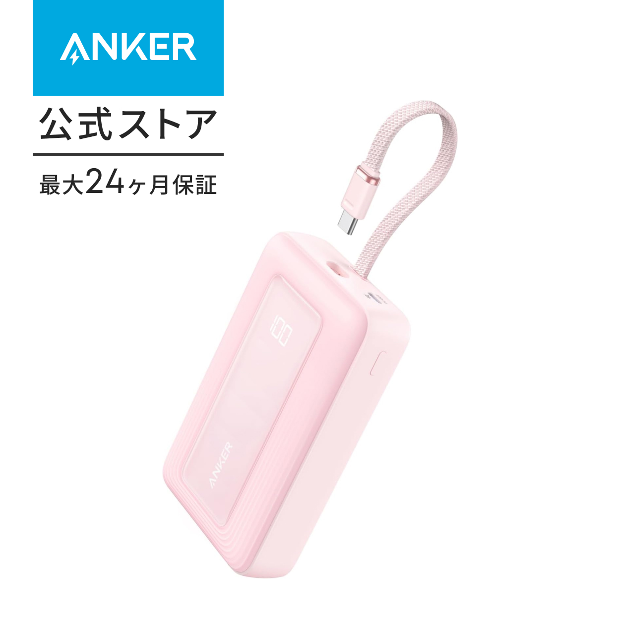 Anker（アンカー） Anker Zolo Power Bank (20000mAh, 30W, Built-In