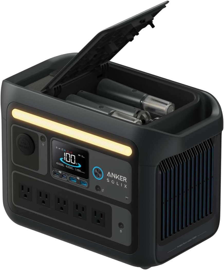 Anker Solix C800 Plus Portable Power Station ポータブル電源 768Wh 58分満充電 高出力AC(定格1200W / 瞬間最大1600W, 5ポート)｜ankerdirect｜03