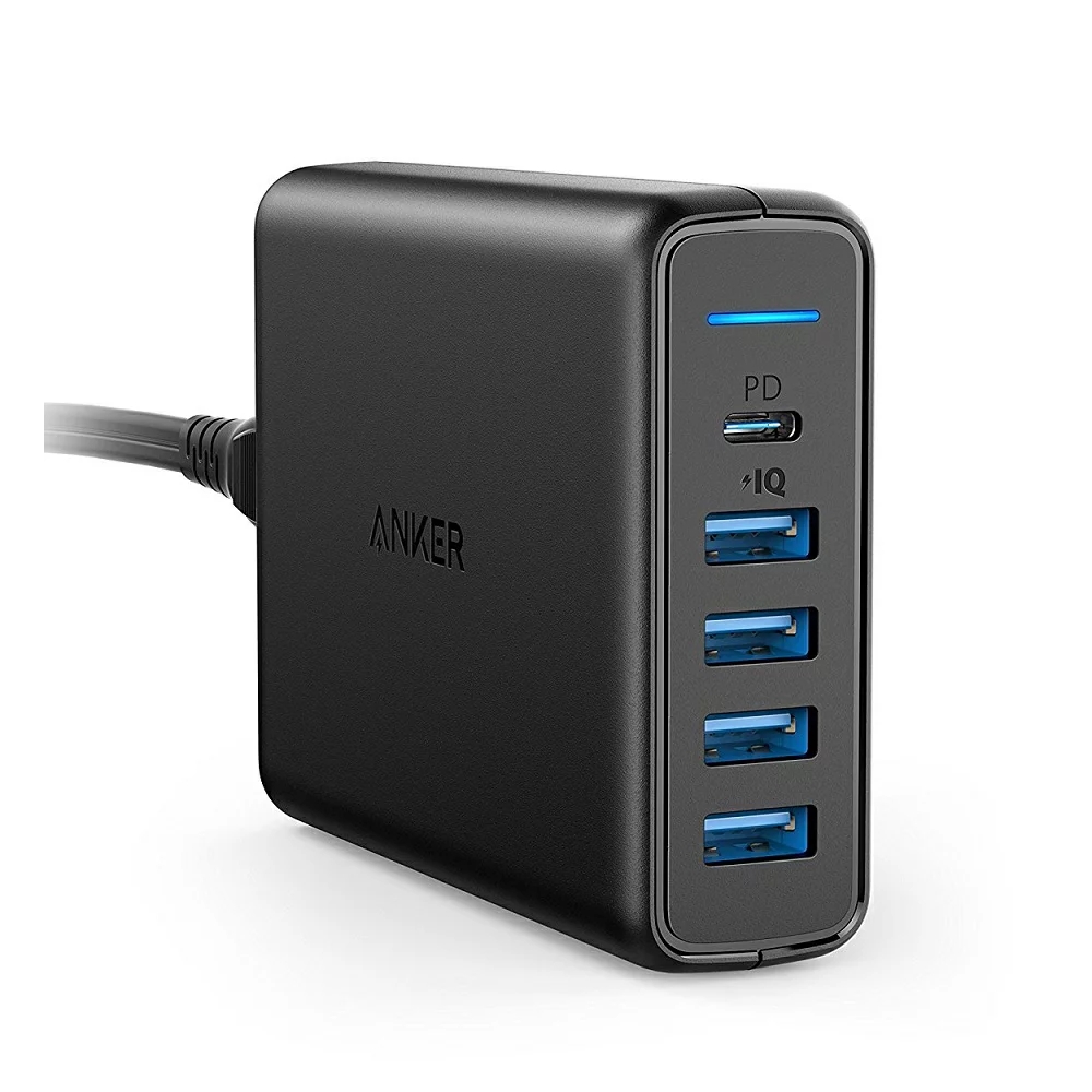 Anker PowerPort I PD - 1 PD & 4 PowerIQ(Power Delivery対応 60W 5ポート USB-C急速充電器)【PSE技術基準適合/USB PD対応/PowerIQ搭載】 アンカー｜ankerdirect｜02