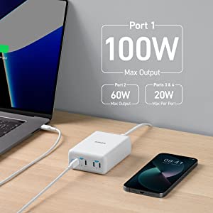 Anker 547 Charger (120W USB PD充電器) Anker 547 Charger (120W) | 急速充電器の製品情報 | Anker