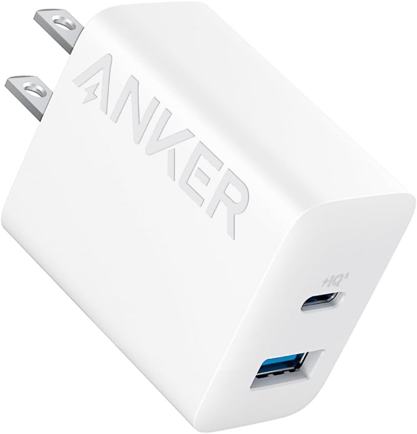 Anker Charger (20W, 2-port)  Android スマートフォン iPad その他 各種機器対応