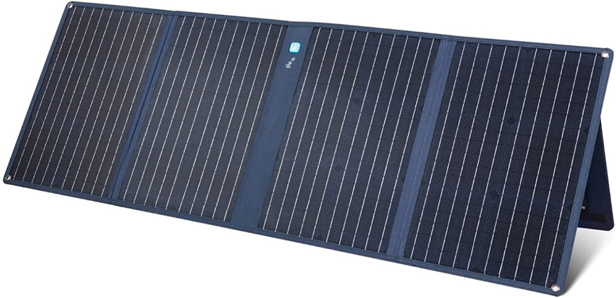 Anker PowerSolar 3-Port 100W XT60ポート & USBポート搭載 ソーラーチャージャー 合計最大出力100W  折りたたみ可能 アンカー